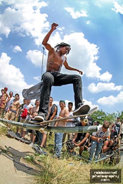 2012 emerica wild in the streets in detroit michigan skateboarding event